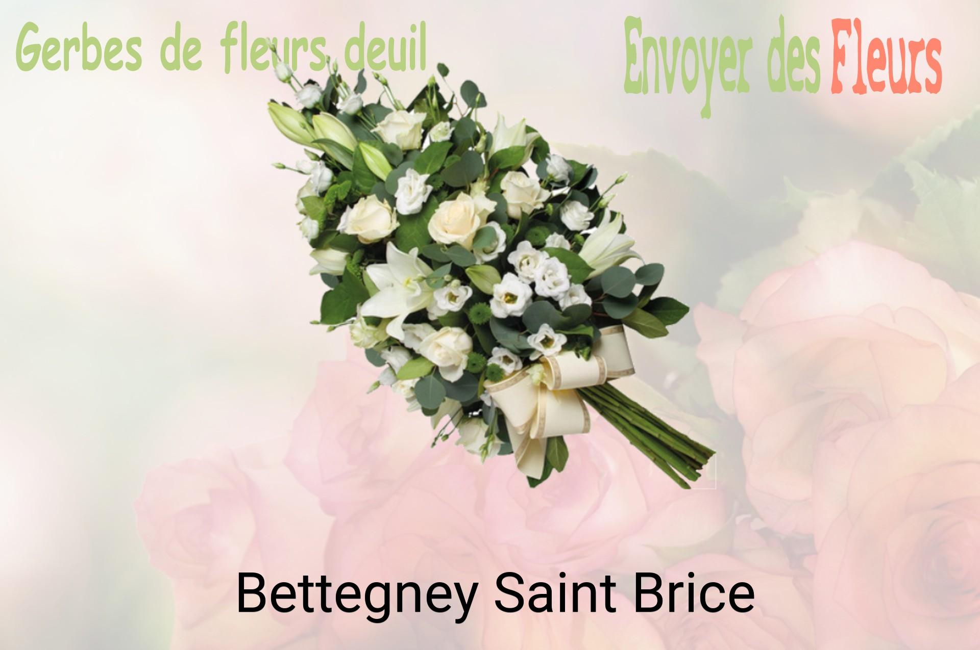 Gerbe de fleurs de deuil livrée à Bettegney-Saint-Brice